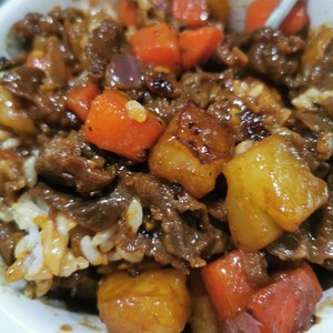The practice measure of meal of delicious fat cattle of black any of several hot spice plants 8