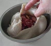 Confidential secret makes kongfu soup " abdomen includes a sheep " practice measure 14
