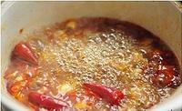 The practice measure of the beef of turnip of plain flavour red oil that stew 8