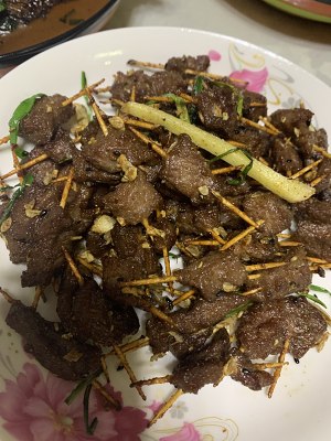 Zi like that the practice measure of beef toothpick flesh 3