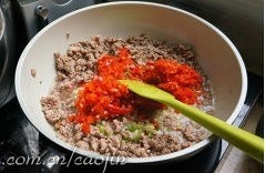 The practice measure of sauce of sweet hot beef 4
