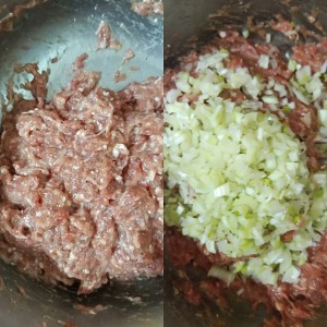 The practice measure of pasty of crisp skin beef 2