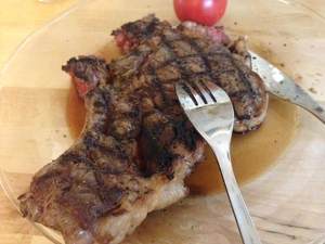 The practice measure of top class beefsteak 8