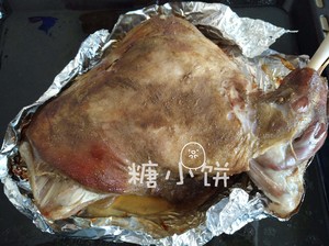 [tinfoil bag bakes whole sheep shoulder slow] practice measure 7