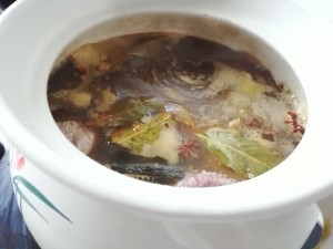 Sauce ox is tendinous child fleshy ~~ (the pig that add sauce is tendinous child the flesh and bittern egg practice) practice measure 13