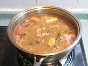 The practice measure of sirlon of braise in soy sauce 9