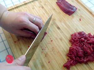 The practice measure of flavour of Hunan of ground of toothpick beef path 2