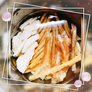 Is filling kidney strong is bone big? Soup ^-^ (ovine bone + cervine muscle + yam + the root of straight ladybell + red jujube + medlar) practice measure 3