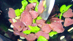 The practice measure of the sweet tendon that fry an ox 4