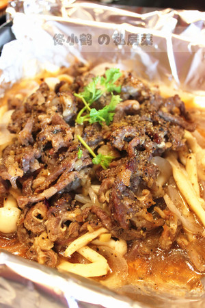 Oven does tender beef- - the practice measure of tinfoil beef 4