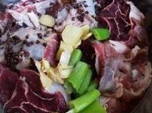 The practice measure of beef of sauce of the five spices 3