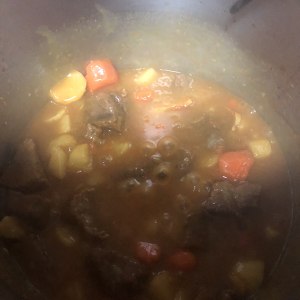 The practice measure of sweet thick beef curry 9