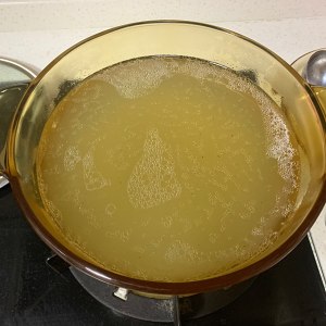 The practice measure of soup of turnip beefsteak bone 11