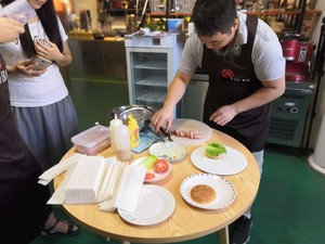 The practice measure of hamburger of hamburger ︱ beef 4