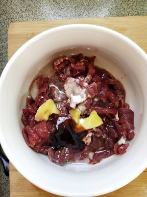 The practice measure of delicious smooth eat beef 2