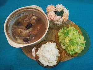 The private kitchen of Amy: The practice measure of soup of winter sheep bone 9