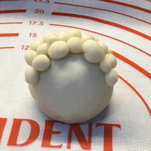 The practice measure of steamed bread of ovine baa baa 3