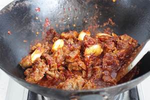 The practice measure of face of beef of braise in soy sauce 4