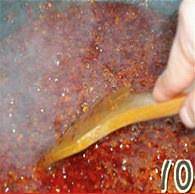 The practice measure of sauce of sweet hot beef 10