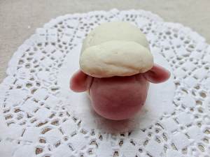 The practice measure that I of handiwork of pink of polished glutinous rice am Yang Yang 7