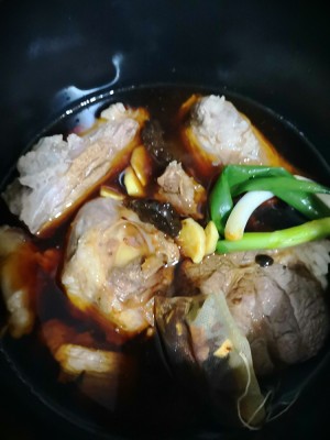The practice measure of beef of high-pressured boiler sauce 9