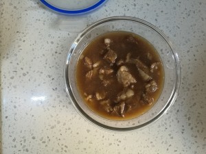 The practice measure of appetizing beef face 2