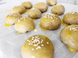 (pretend series of quick worker moon cake) sweet the ovine short Zi to suck finger like that small cake (use up ovine fat to put an end to waste) practice measure 12