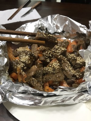 The practice measure of dawdler tinfoil beef 15