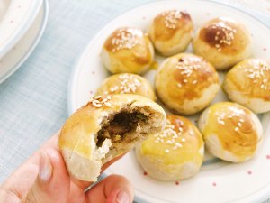 (pretend series of quick worker moon cake) sweet the ovine short Zi to suck finger like that small cake (use up ovine fat to put an end to waste) practice measure 14