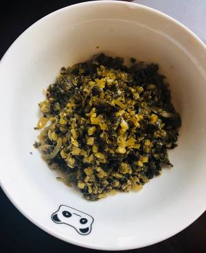 The practice measure of the slices of tripe of acerbity hot sheep of appetizing go with rice 2