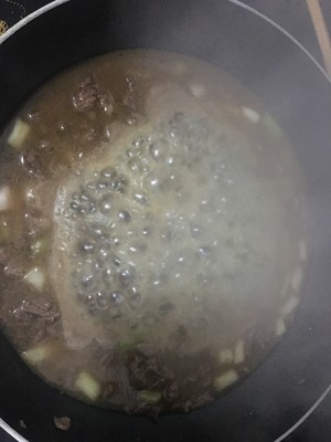 The practice measure of silk of green pepper beef 6