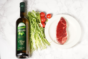 The practice measure of beefsteak of olive oil decoct 1