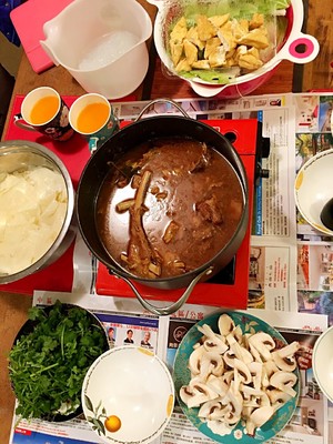 The practice measure of chaffy dish of ovine Nan Bao 4