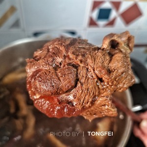 The practice measure of sauce beef 13