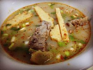 The practice measure of ovine bone soup 2