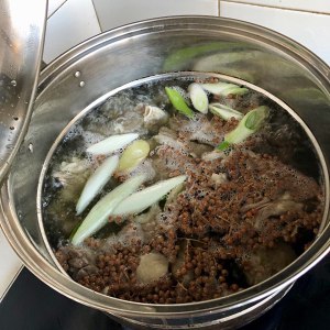 Soup of Gansu Province sheep (but bubble cake boils a face) practice measure 7