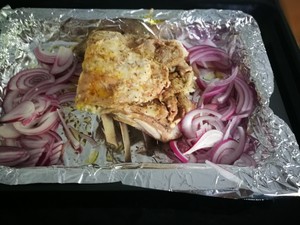 Interior sheep soup - the practice measure of the mutton chop that bake 5