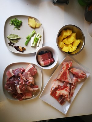 The practice measure of soup of sheep of boiled in clear soup 1