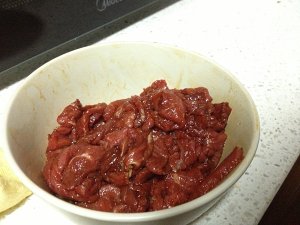 Small the practice measure that fries beef 1