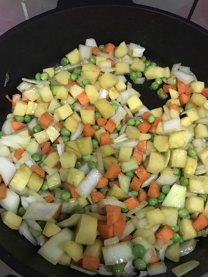 The practice measure of beef curry 1