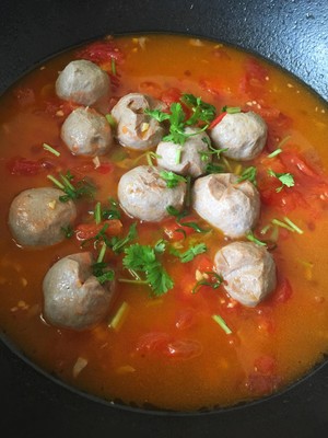 The practice measure of tomato beef bolus 10