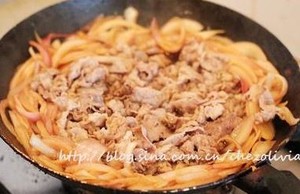 The practice measure of meal of beef of Home Ji Ye 7