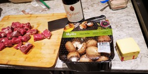 The practice measure of beef of braise of French red wine 2
