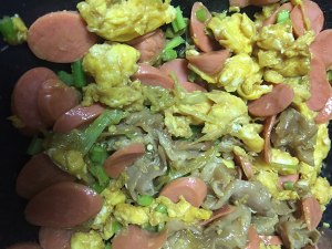 The practice measure of chow mien of fat cattle ham 6