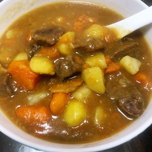 The practice measure of sweet thick beef curry 10