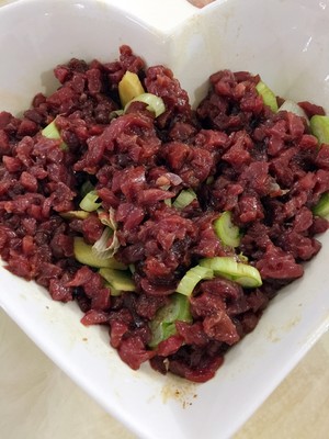 The practice measure of the sauce of sweet hot beef of super go with rice 4