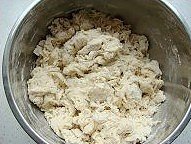 The practice measure of milk steamed bread 1