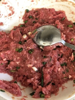 Boiler of blast of quick worker air? ? The practice measure of Bao of beef round bean curd 3
