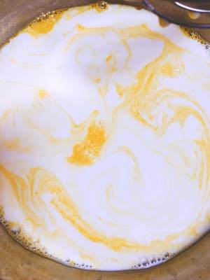 The practice measure of milk flummery 3