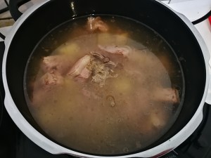 The practice measure of soup of sheep of boiled in clear soup 7